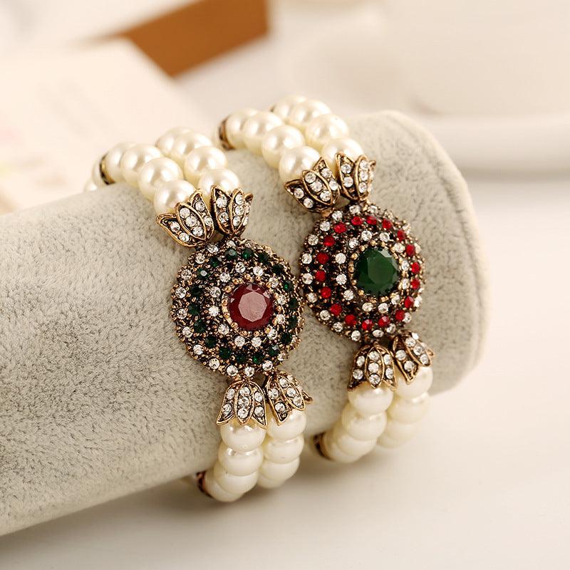 Luxury pearl bracelet